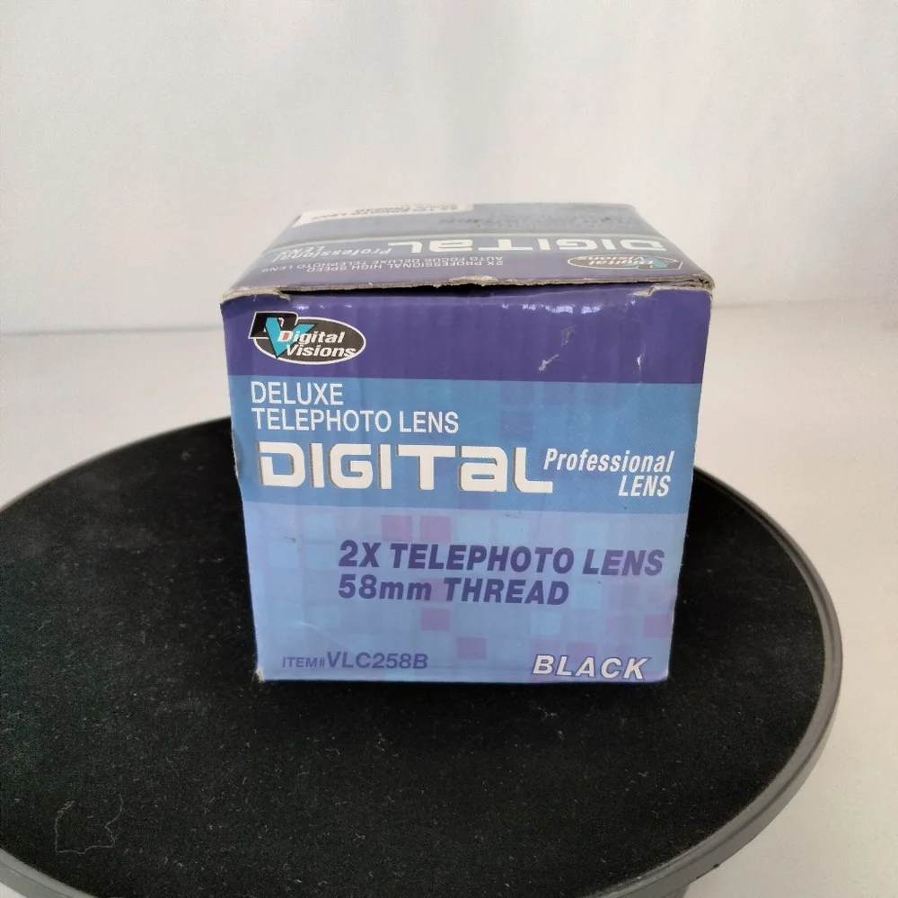 Digital Visions 2X Telephoto 58mm Thread VLC258B Lens Japan Optics Day Nite